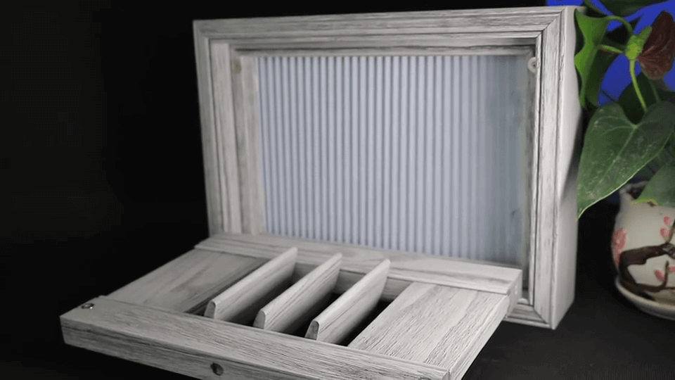 Blackout plantation shutters with integrated blind